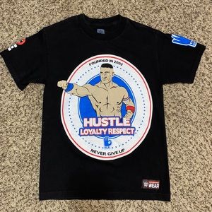 KIDS WWE John Cena “Never Give Up” T Shirt
